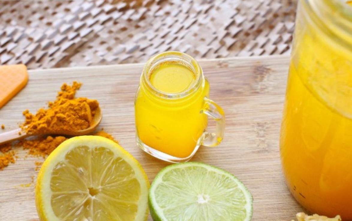 portakal suyu ve zerdeçal